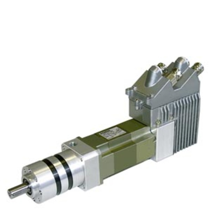 SIEMENS 6SN2155-1AA11-1BA1 SIMODRIVE POSMO A PROGRAMMABLE POSITIONING MOTOR PROFIBUS DP STANDARD SLAVE BRUSHLESS MOTOR 48 V 300 W NO GEARS, SMOOTH SHAFT WITH BRAKE IP64