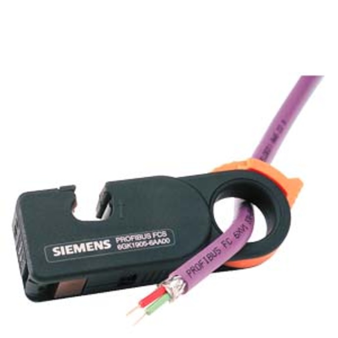 SIEMENS 6XV1830-1ET10 SIMATIC NET, PB FC STANDARD, BUS CABLE 2-WIRE, SHIELDED, SPEC. DESIGN FOR RAPID INSTALL. 100 M IN SPOOL BOX