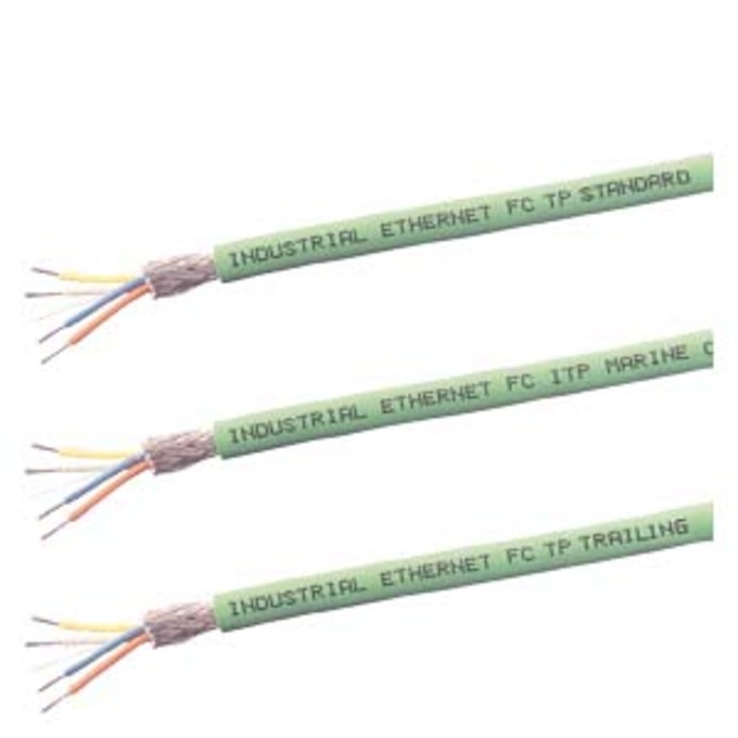 SIEMENS 6XV1870-2B SIMATIC NET,  IE FC FLEXIBLE CABLE,  GP 2X2 (PROFINET TYP B) TP INSTALLATION CABLE W. FLEXIBLE CORES, PROFINET TYPE B, 4-WIRE, SHIELDED, CAT 5, SOLD B