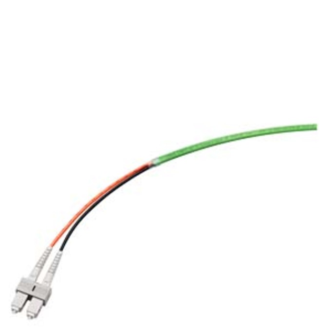 SIEMENS 6XV1873-6AH05 SIMATIC NET FO STANDARD CABLE GP (50/125), PREASSEMBLED WITH 2X2 SC CONNECTORS, LENGTH 0.5 M