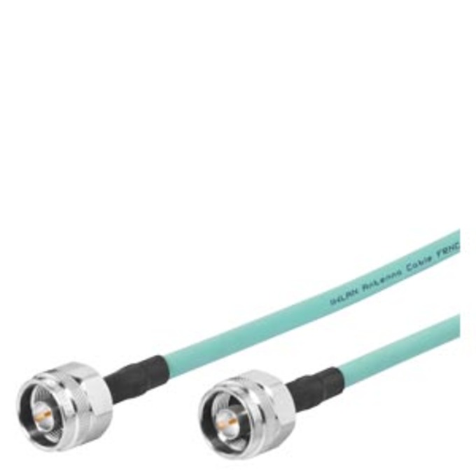 SIEMENS 6XV1875-5AH50 SIMATIC NET N-CONNECT MALE/ MALE FELXIBLE CONNECTION CABLE PRE-ASSEMBLED; LENGTH 5M FLEXIBLE CONNECTION CABLE E. G. FOR 2 RCOAX SEGMENTS