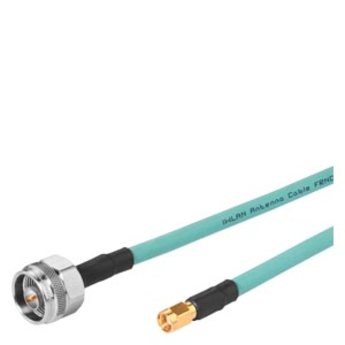 SIEMENS 6XV1875-5CE30 SIMATIC NET N-CONNECT/ R-SMA MAEL/MALE FLEXIBLE CONNECTION CABLE PREASSEMBLED LENGTH 0.3M FLEXIBLE CONNECT. CABLE ACCESSPOINT - ANTENNA (RCOAX AND OTH
