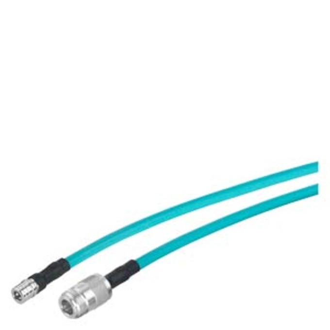 SIEMENS 6XV1875-5JH10 SIMATIC NET QMA / N-CONNECT. MALE/FEMALE FLEXIBLE CONNECTION CABLE PREASSEMBLED, LENGTH 1M; FLEXIBLE ADAPTER CABLE FROM ANTENNA  WITH QMA-SOCKET TO AN
