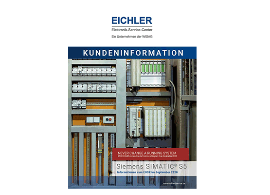 Titelseite EICHLER Kundeninformation 2020/13
